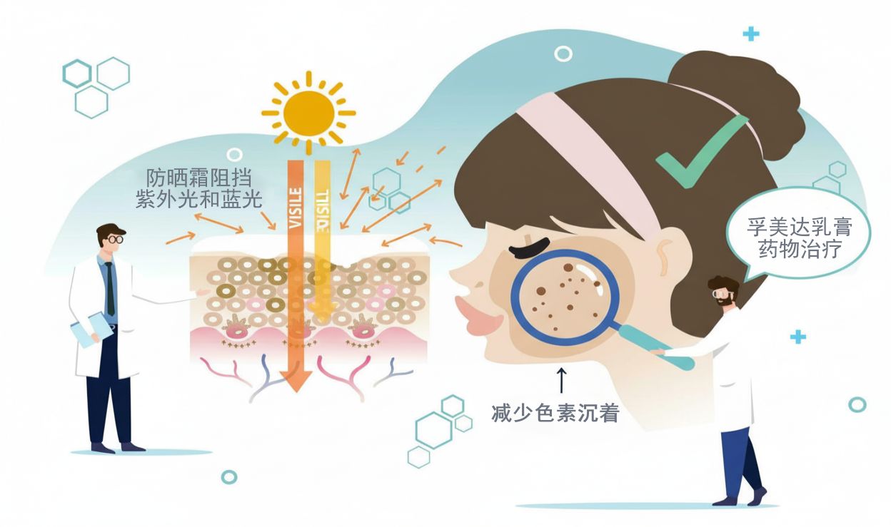 黄褐斑治疗期间用哪种防晒霜更好？